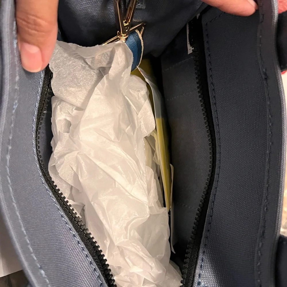 Marc Jacobs Light Blue Crossbody Tote Bag - Picture 2 of 16